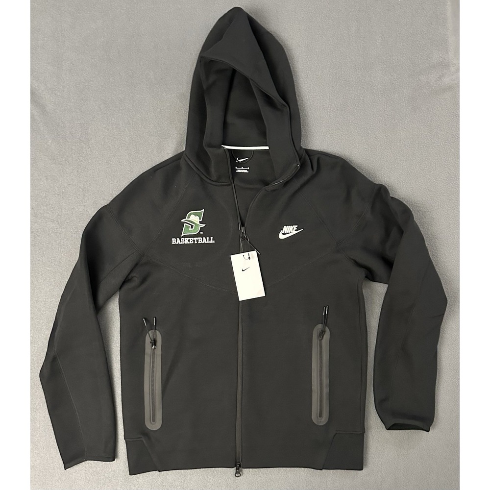 Nike Tech Full Zip Hoodie Jacket Men's Size Medium Stetson University Basketball